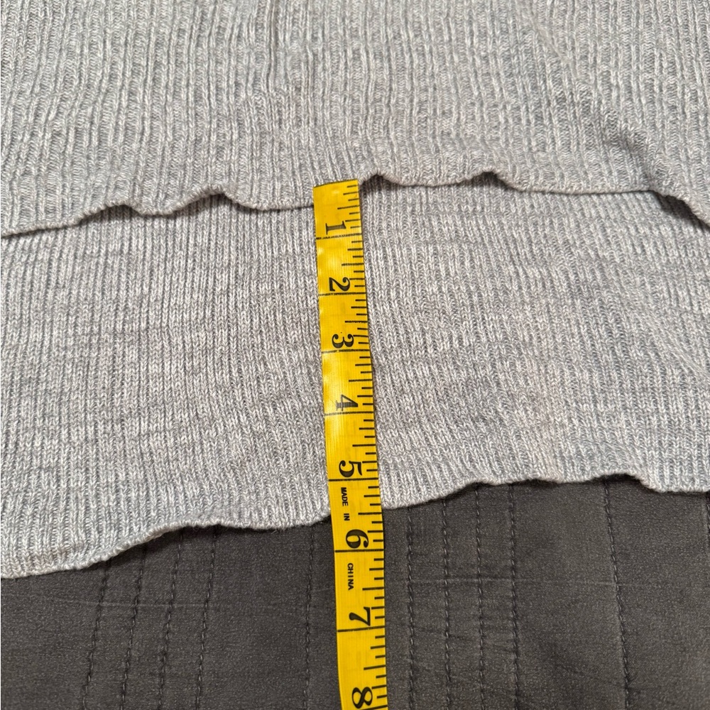 Belldini Light Gray Cowl Neck sleeveless Sweater Vest EUC - Picture 7 of 10